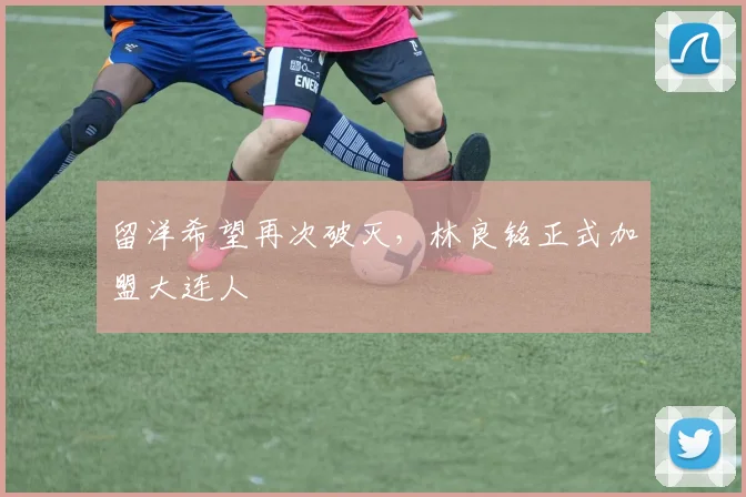 留洋希望再次破灭，林良铭正式加盟大连人